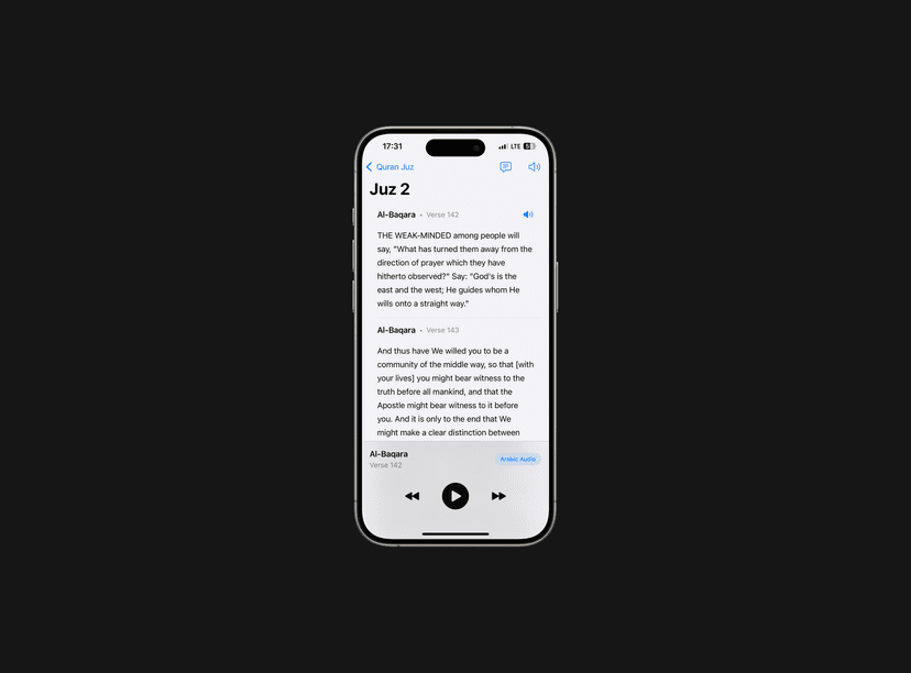 projects.list.quran-app.title - Ekran Görüntüsü 2